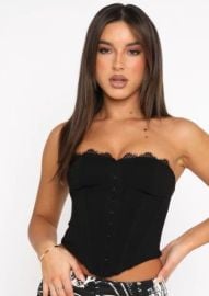 White Fox Boutique Tops White Fox First Last Bustier Poshmark at Poshmark